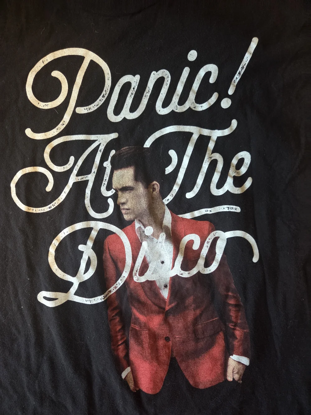 Panic! At The Disco Black Graphic Band Tour Tshirt - MENS XL - Picture 2 of 4